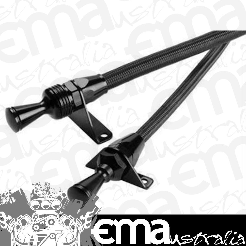 Lokar LK-X1220007 Midnight Series Anchor-Tight Locking Flexible Engine Dipsticks