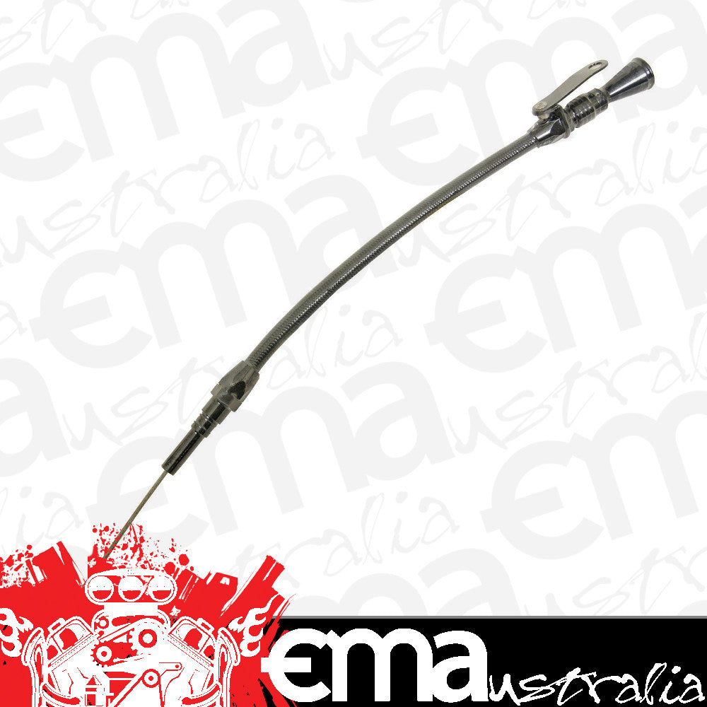 Lokar LK-X1220027 Anchor-Tight Locking Engine Dipstick Black Suit Chev Bb V8