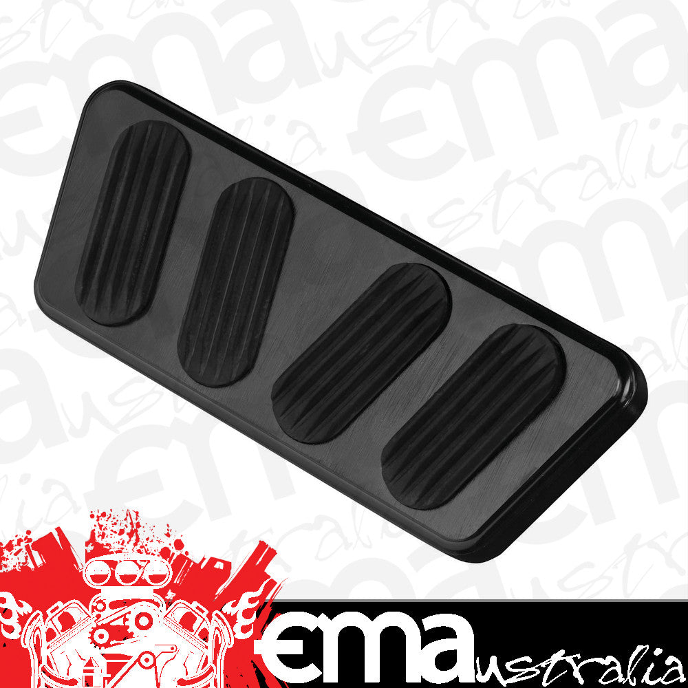 Lokar LK-XBAG-6123 Midnight Series Auto Brake Pedal Pad Suit '64-'68 Mustang