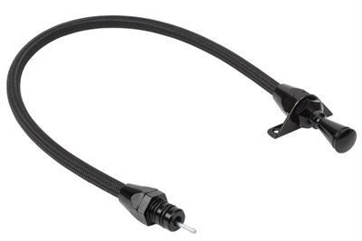 Lokar LK-XTD-3FMXFM Ford Fmx Transmission Dipstick Midnight Series Braided Stainless Steel