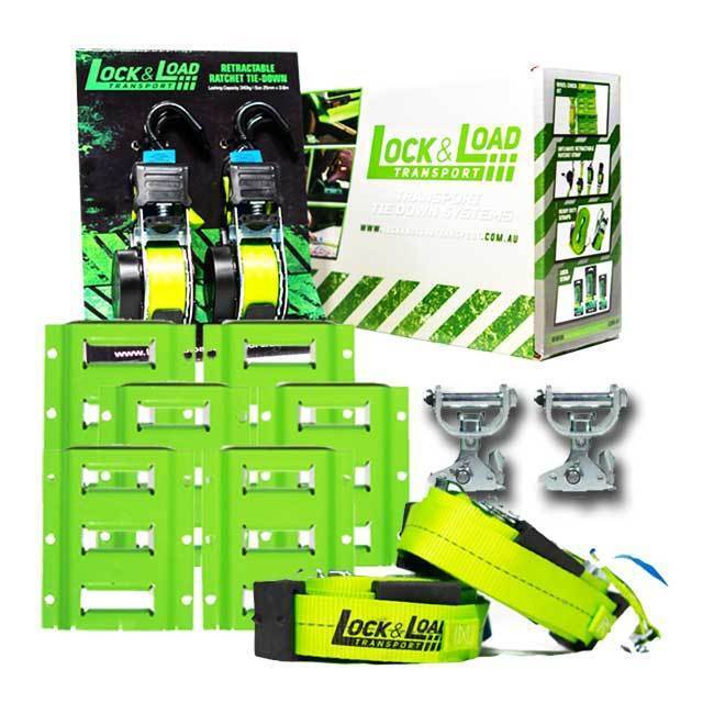 Lock & Load Transport LL-RW22 Lock & Load Rw22 E-Track Complete Kit For Lowered Cars