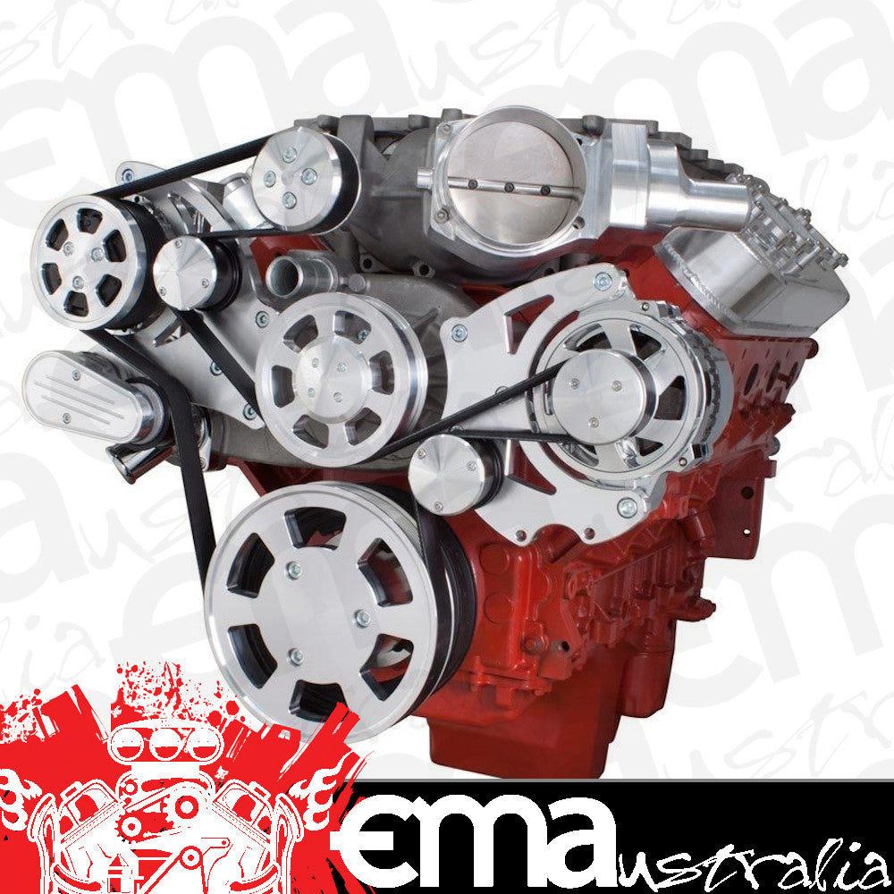 CVF LSA-WRAPTOR-ACO Chevy LSA and LS9 Serpentine Kit - AC & Alternator