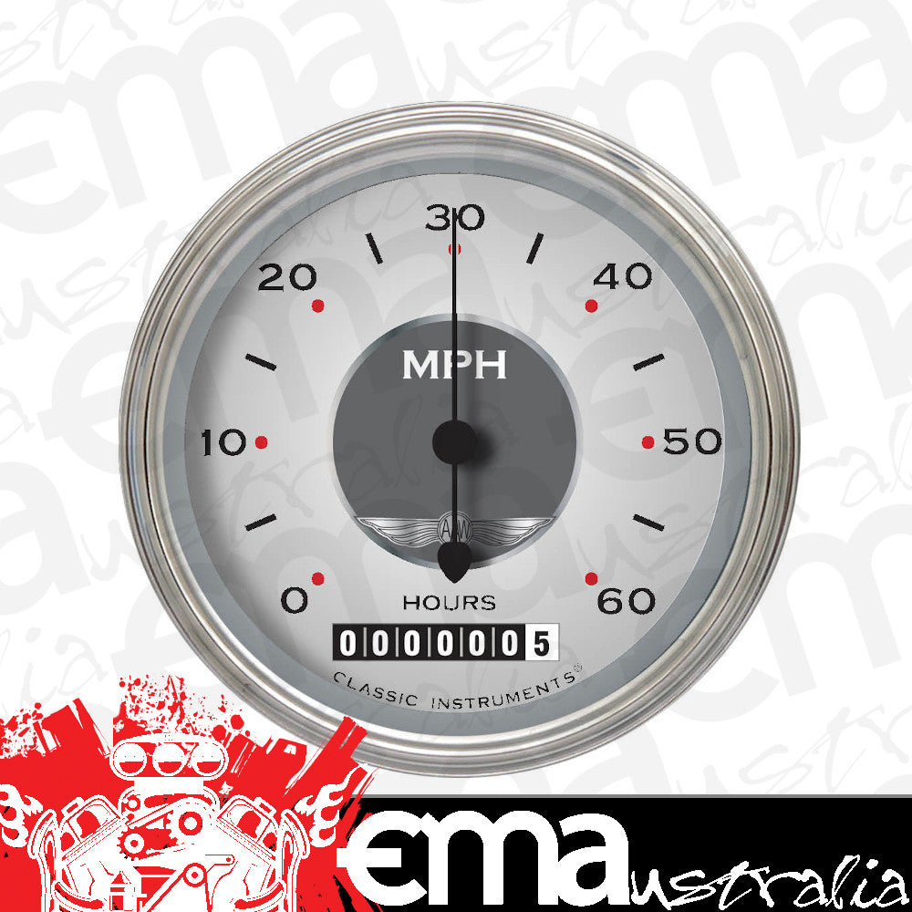 Classic Instruments LSAW Low Speed Speedo, All American