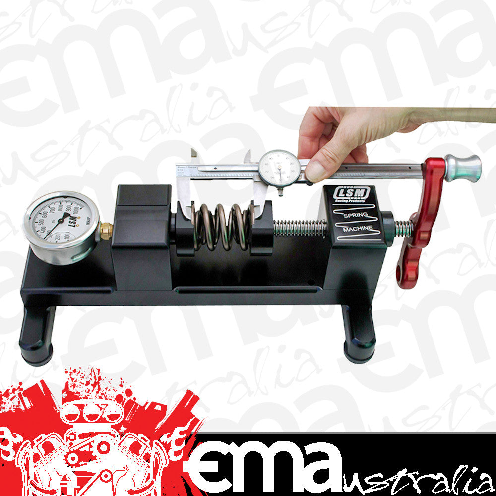 LSM | LSMSM-600 | Bench Top Valve Spring Tester w/ 600 Lbs. Gauge
