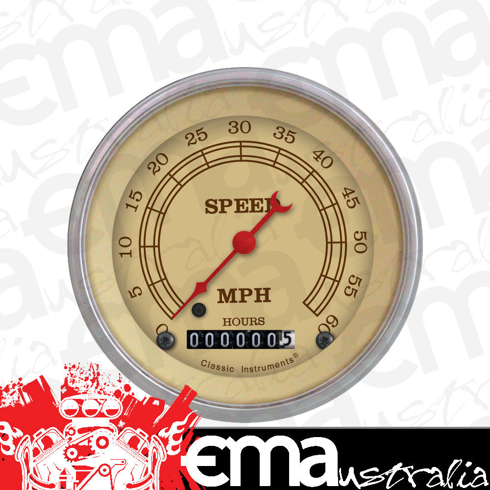Classic Instruments LSVT Low Speed Speedo, Vintage