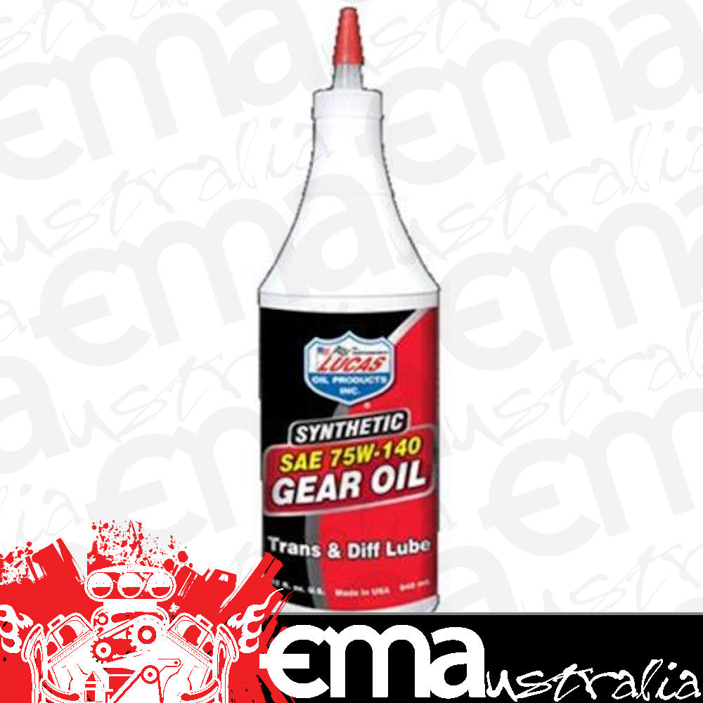 Lucas Oils LUS-10048 Synthetic SAE 75W-90 Trans & Diff Lube 1 Gallon