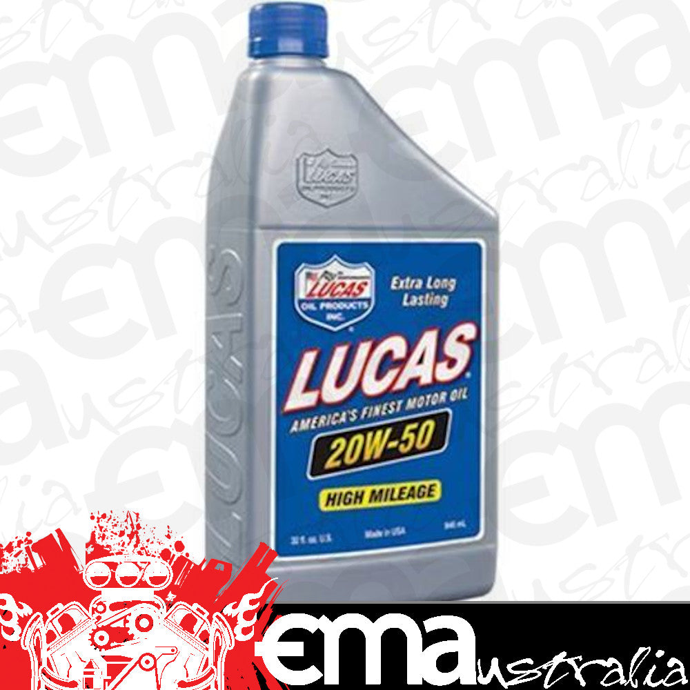 Lucas Oils LUS-10255 SAE 20W-50 MOTOR OIL 5 Litre