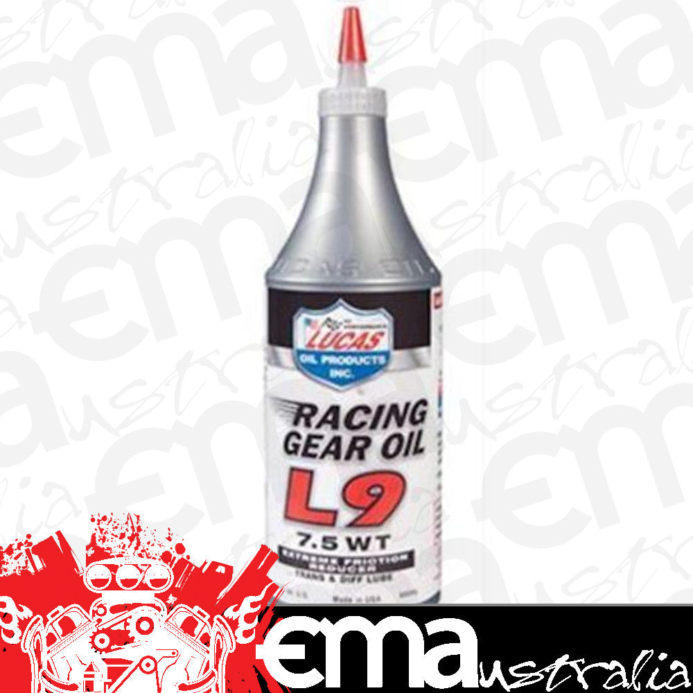 Lucas Oils LUS-10456 Synthetic L9 Racing Gear Oil 1 Quart