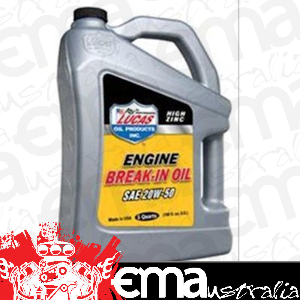Lucas Oils LUS-10633 SAE 30 Break-In Oil 5 Gallon Pail