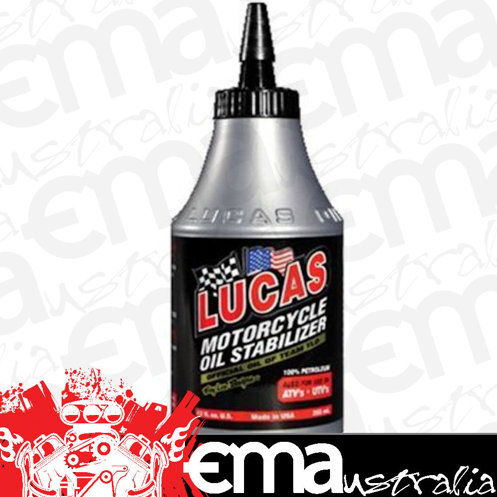 Lucas Oils LUS-10727 Motorcycle Oil Stabilizer 1 12 Ounce