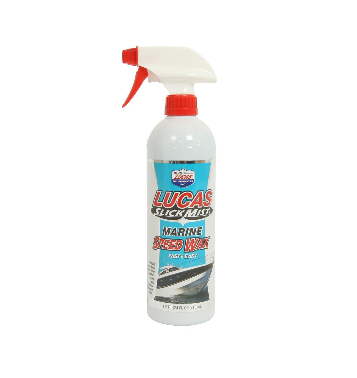 Lucas Oils LUS-10980 Slick Mist Marine Speed Wax 1 24 Ounce