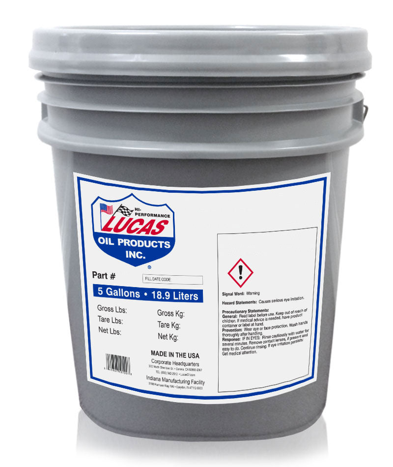Lucas Oils LUS-11018 SAE 10W-30 Racing Motor Oil 5 Gallon Pail