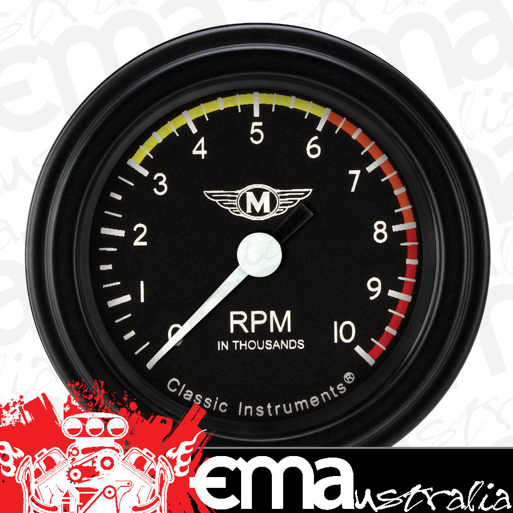 Classic Instruments MA183BLF Moal Bomber 2-1/8" Tachometer