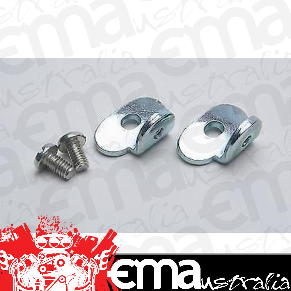 Suit Mallory 27, 47 & 57 Series Distributors Distributor Cap Retention Hardware Material: Steel Unilite Mounting Backets Mallory Ignition MA29317