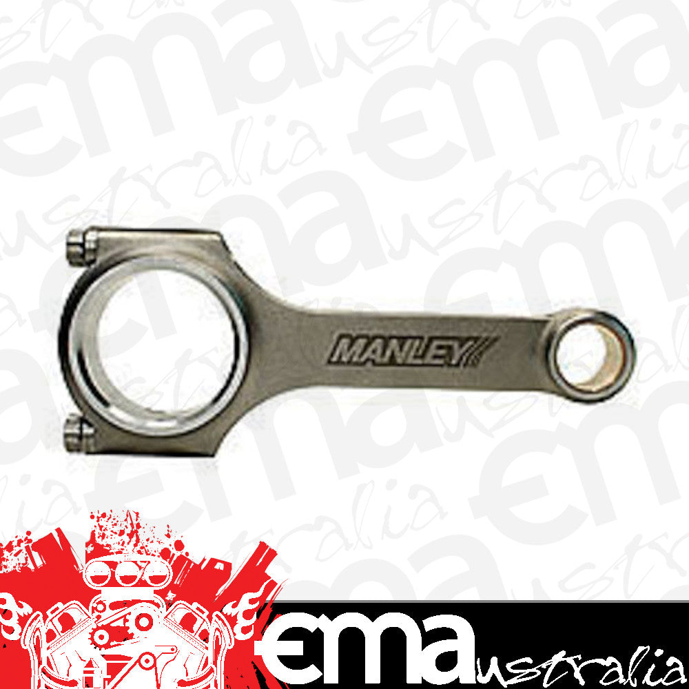 Manley 14018R-6 Manley Connecting Rod-NISSAN 3.0 RB30E/T H/B