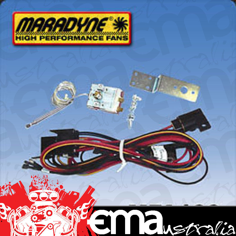 Maradyne MARMFA100 Radiator Fan Wiring Harness Adjustable