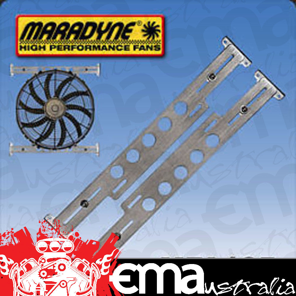 Maradyne MARMFA105 Universal Aluminium Fan Mount Kit w/Hardware Mar Mfa105