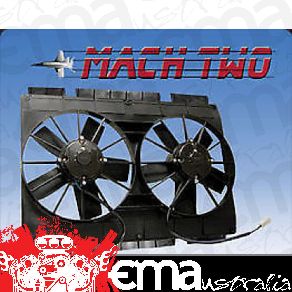 Maradyne MARmm22KT Mach 2 Dual Electric 11" Radiator Fans