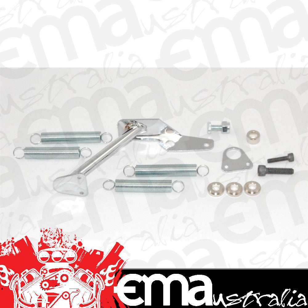 AED AED5180 Dual Throttle Return Spring Kit Holley 4150/4160 Chrome Steel