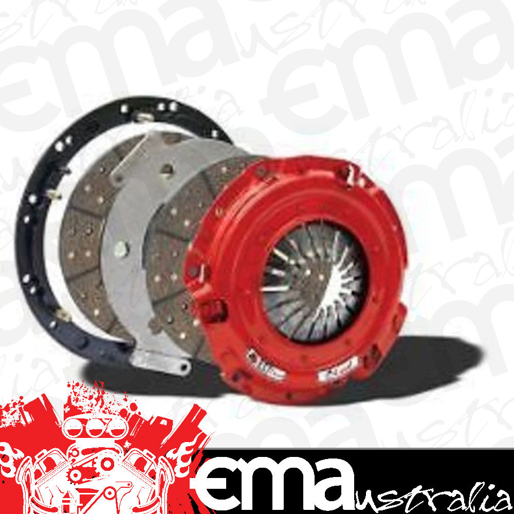 McLeOD Clutch MC6912-03 McleOD Rst Street Twin Clutch 1-1/16"X10 Spline Ford Modular V8