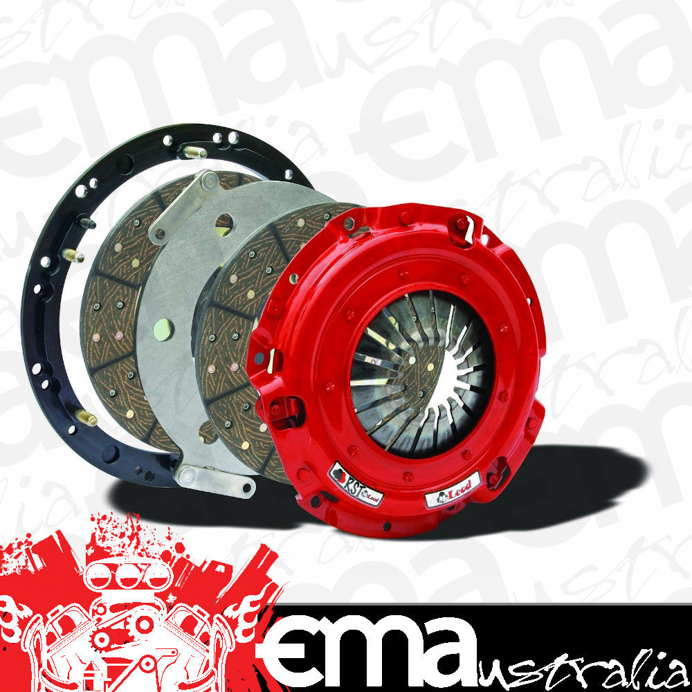 1955-85 Chev big & small block V8 262-454ci Rst 10.5" Street Twin Plate Clutch Kit suit McLeod Clutch MC6913-04