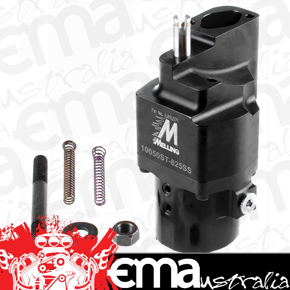 Melling ME10055ST-825SS Billet Street/Strip Shark Tooth Oil Pump Standard Volume suit SB Chev w/ 8-1/4" Deep Oil Pans