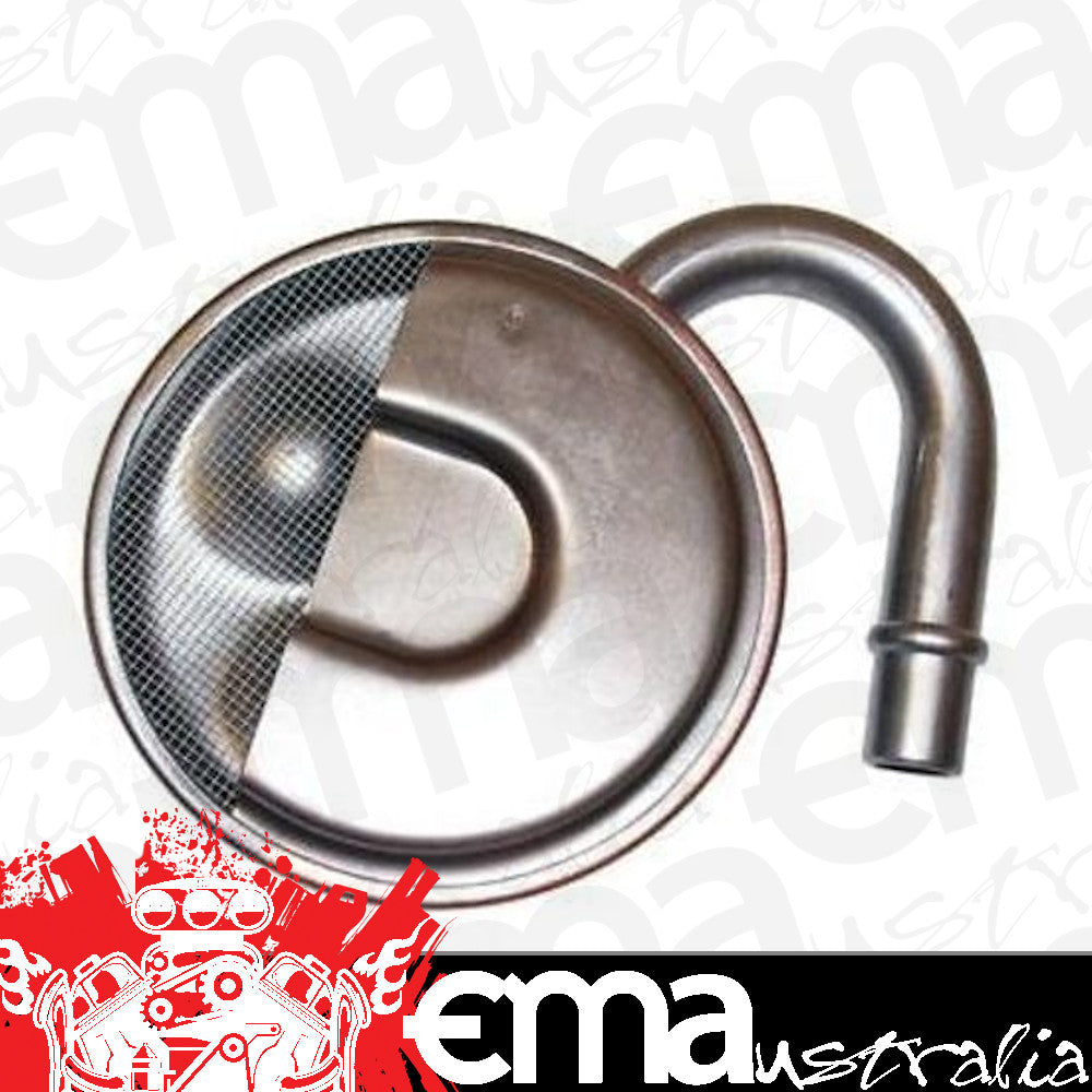 GM/CHEV 229-262 CID 3.8-4.3L V6 & 305-409 CID 5.0-6.7L V8 GM Chev V6/V8 Oil Pump Pick Up Screen Assembly Press Fit Melling ME55-S1