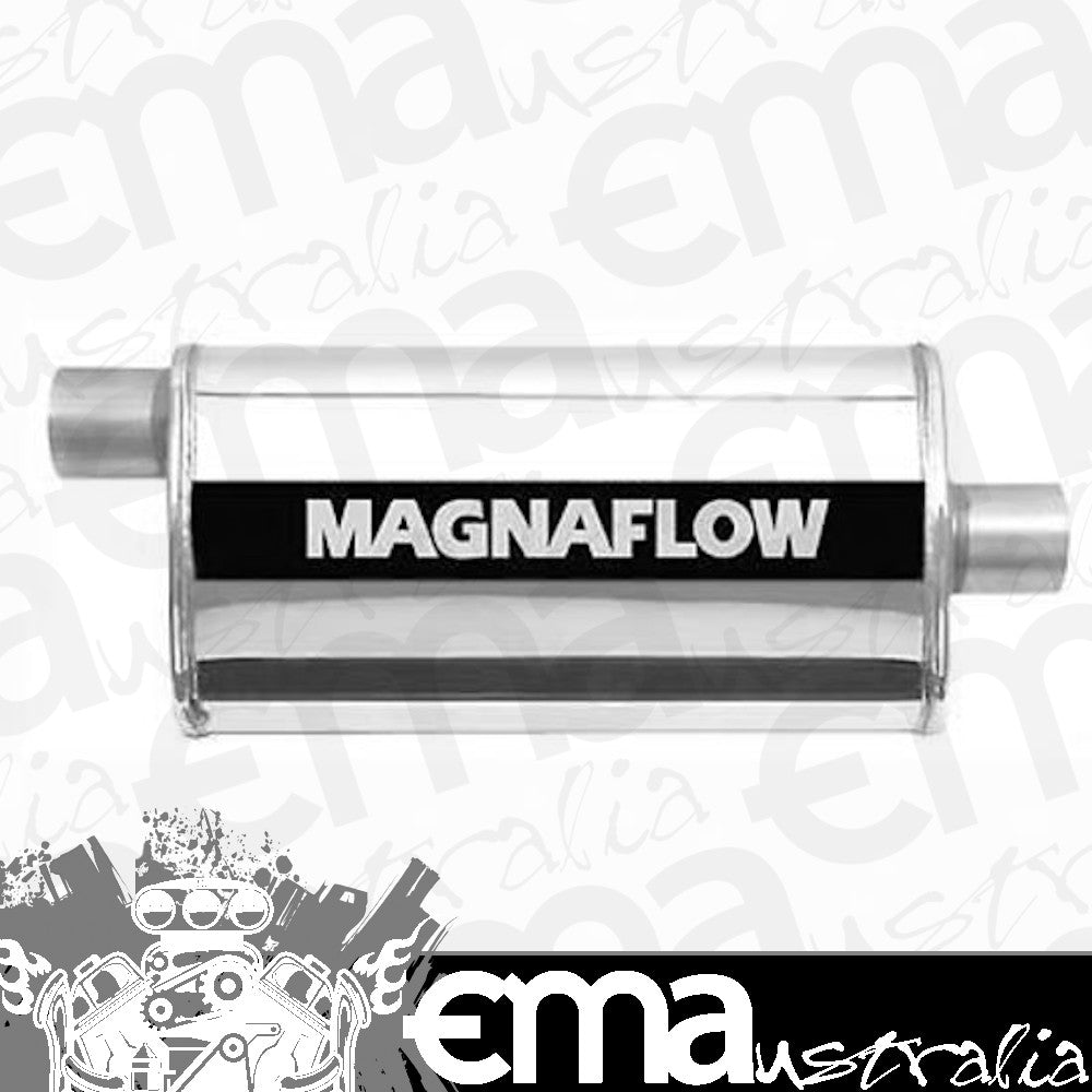 Magnaflow | MF14355 | Polished Stainless Steel Muffler 2.25" Offset In Centre Out
