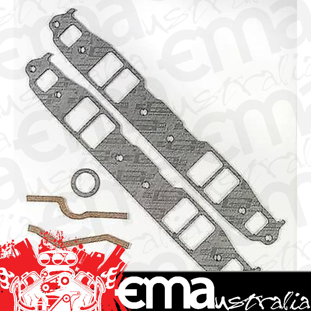 Suit Chevy big block Mark IV 396-454 C.I.D. V8 Intake Manifold Gasket Set Chev Bb Gen 1965-90 Mr Gasket MG108