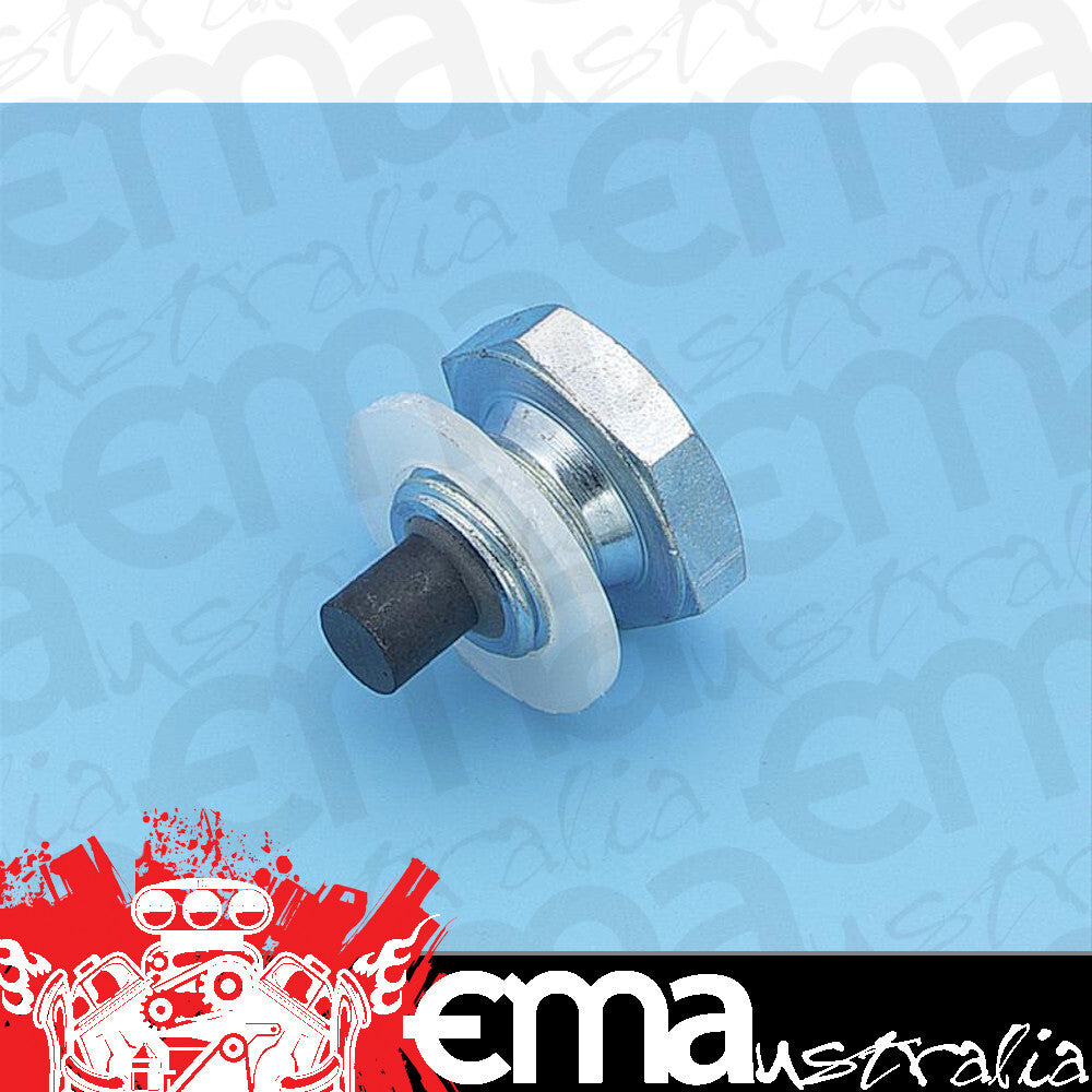 Fits all Chevy, Chrysler 1962-83 & Ford 1957-83 Magnetic Drain Plug 1/2"-20 Rh Thread Chev/Chrysler/Ford Mr Gasket MG15