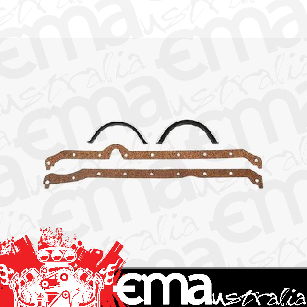 Mr Gasket | MG199 | Chev Sb 5.0L/5.7L 1986-On Rubber Oil Pan Gasket 1 Pce Seal