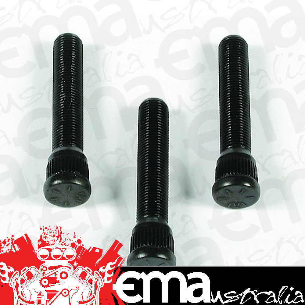 Mr Gasket MG4311 Competition Wheel Studs For Ford & Chrysler (1/2"-20 X 2-7/8", Stud Knurl Dia .665", Drill Hole .641")