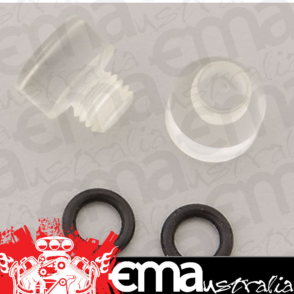 Mr Gasket MG6057 Clear View Bowl Sight Plugs For Holley Carburettors