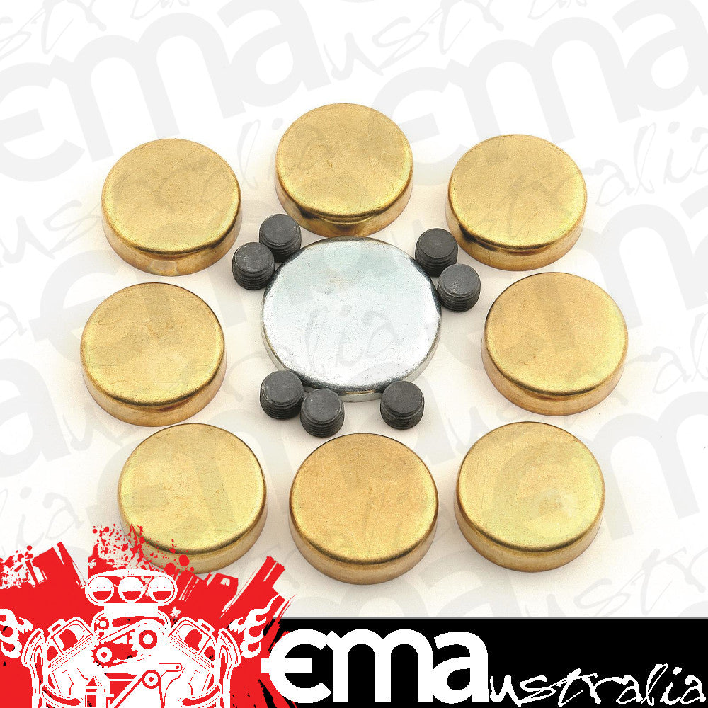 Mr Gasket MG6482 Chev Big Block Brass Freeze Plug Kit