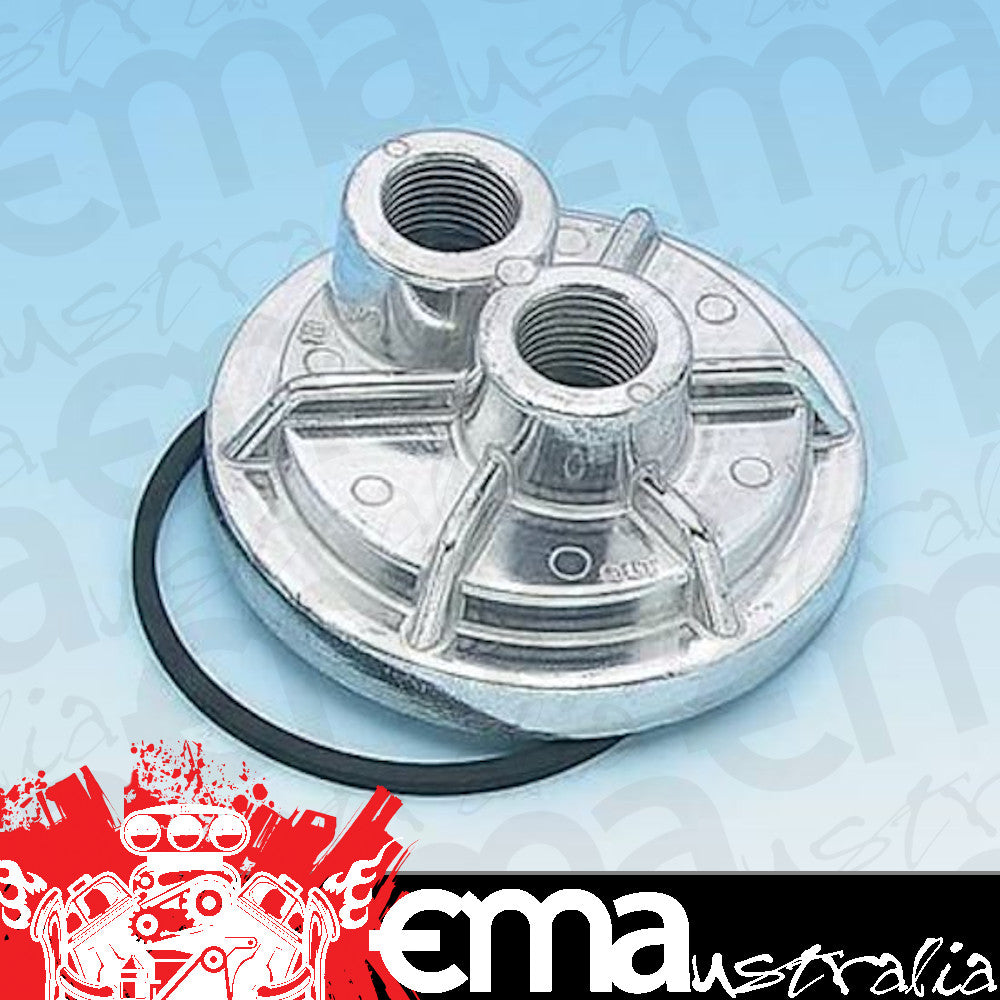 Mr Gasket MG7690 Mkr Gasket Spin Oil Filter Bypass Adapter Aluminium 13/16-16" Thread