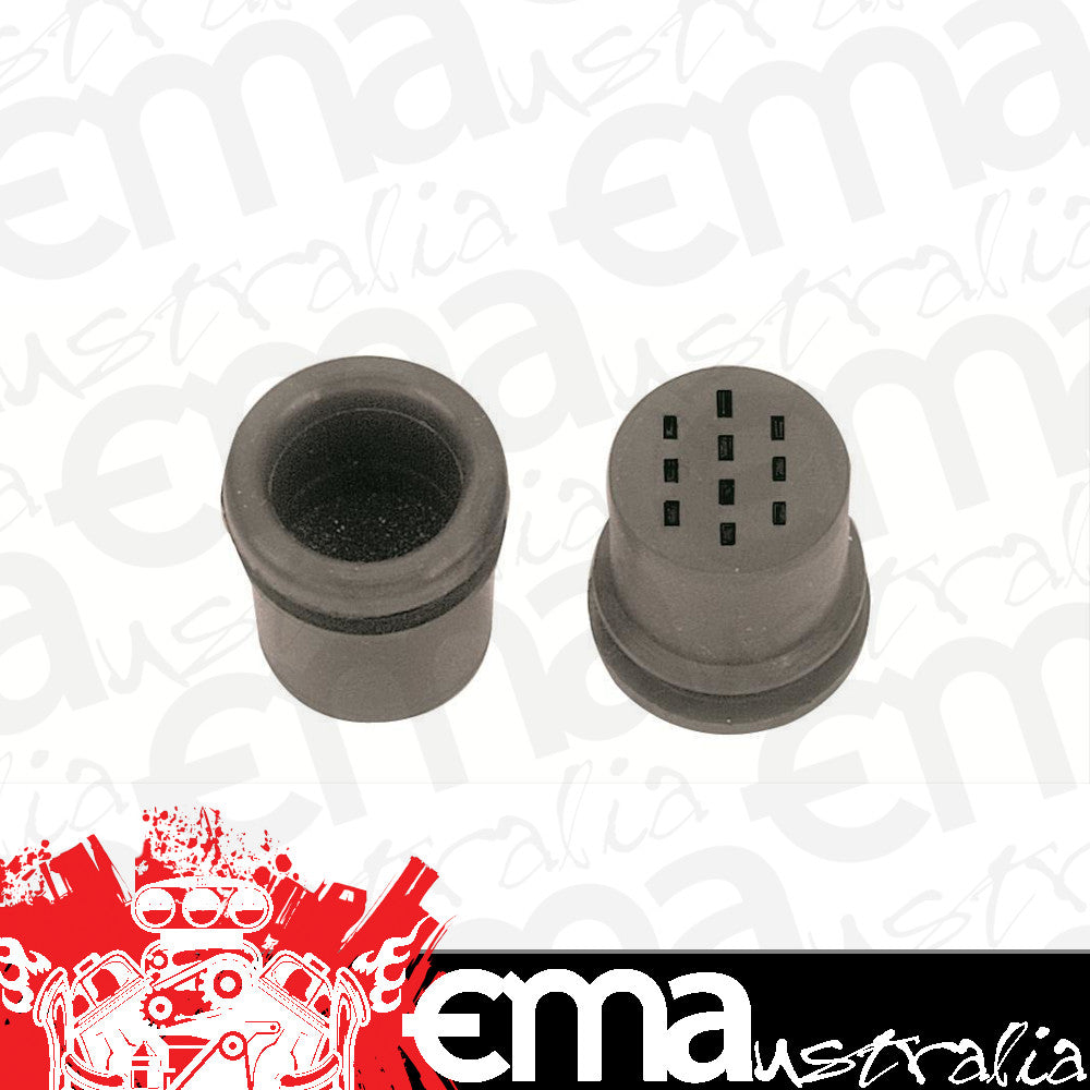 Milodon MIL85673 Baffled Rubber Grommet Pr