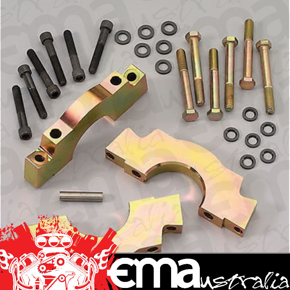 Milodon MIL11450 4 Bolt Main Cap Set suit Ford BB 429-460 Ci V8 Angled Side Bolts