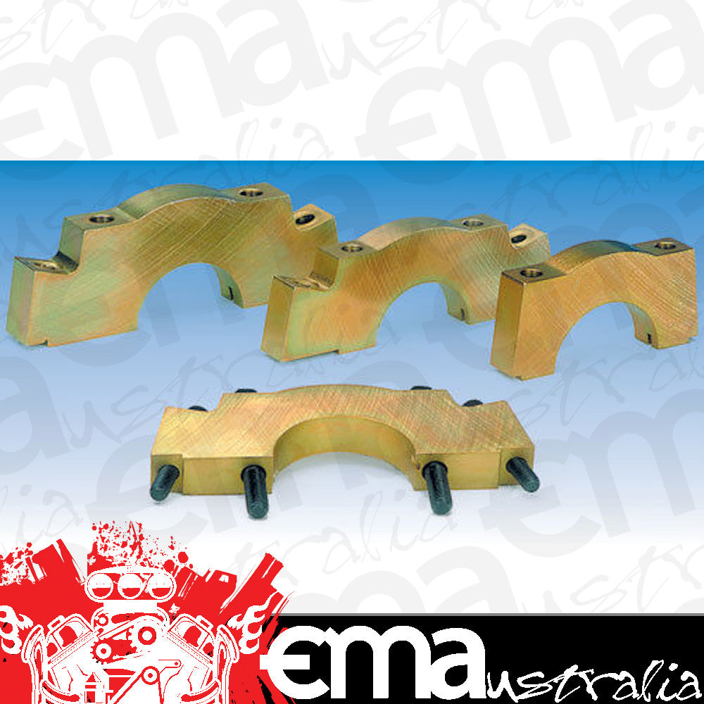 Milodon | MIL11570 | Holden 253-308 V8 4 Bolt Main Cap Set Angled Side Bolts