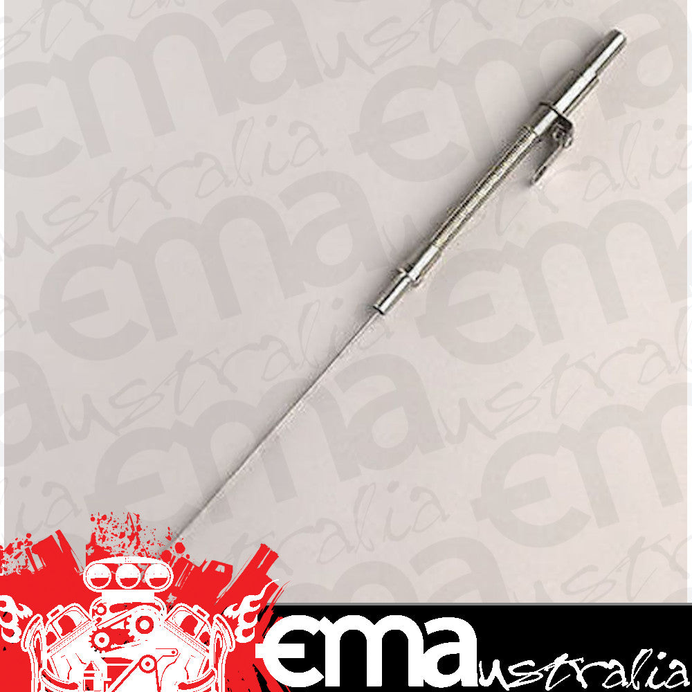 Ford small block Cleveland 302-351ci V8 Flexible S/S Braided Engine Dipstick suit 302-351C Milodon MIL22031