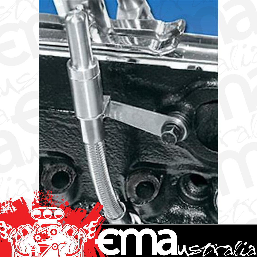 Milodon | MIL22080 | Stainless Steel Oil 17" Dipstick