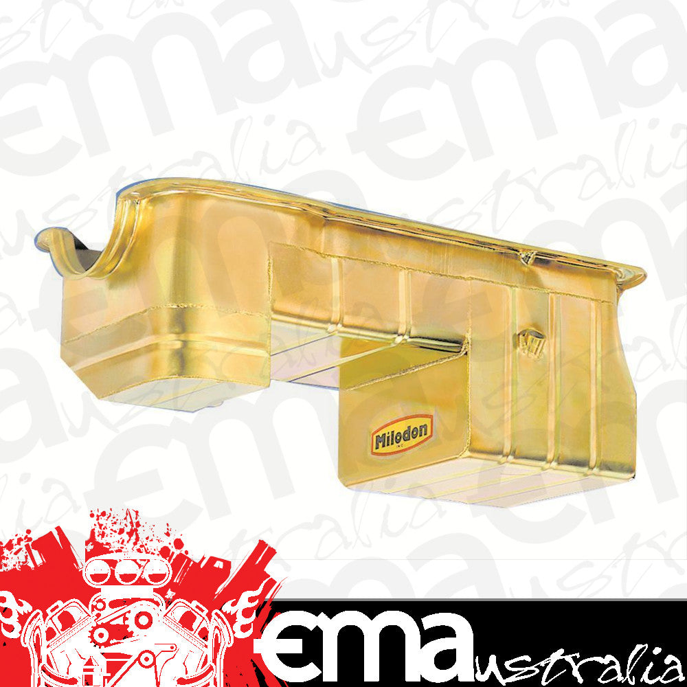 Milodon MIL31126 Street/Strip Oil Pan 7Qt 6.6L Rear Pickup suit Ford 351W V8