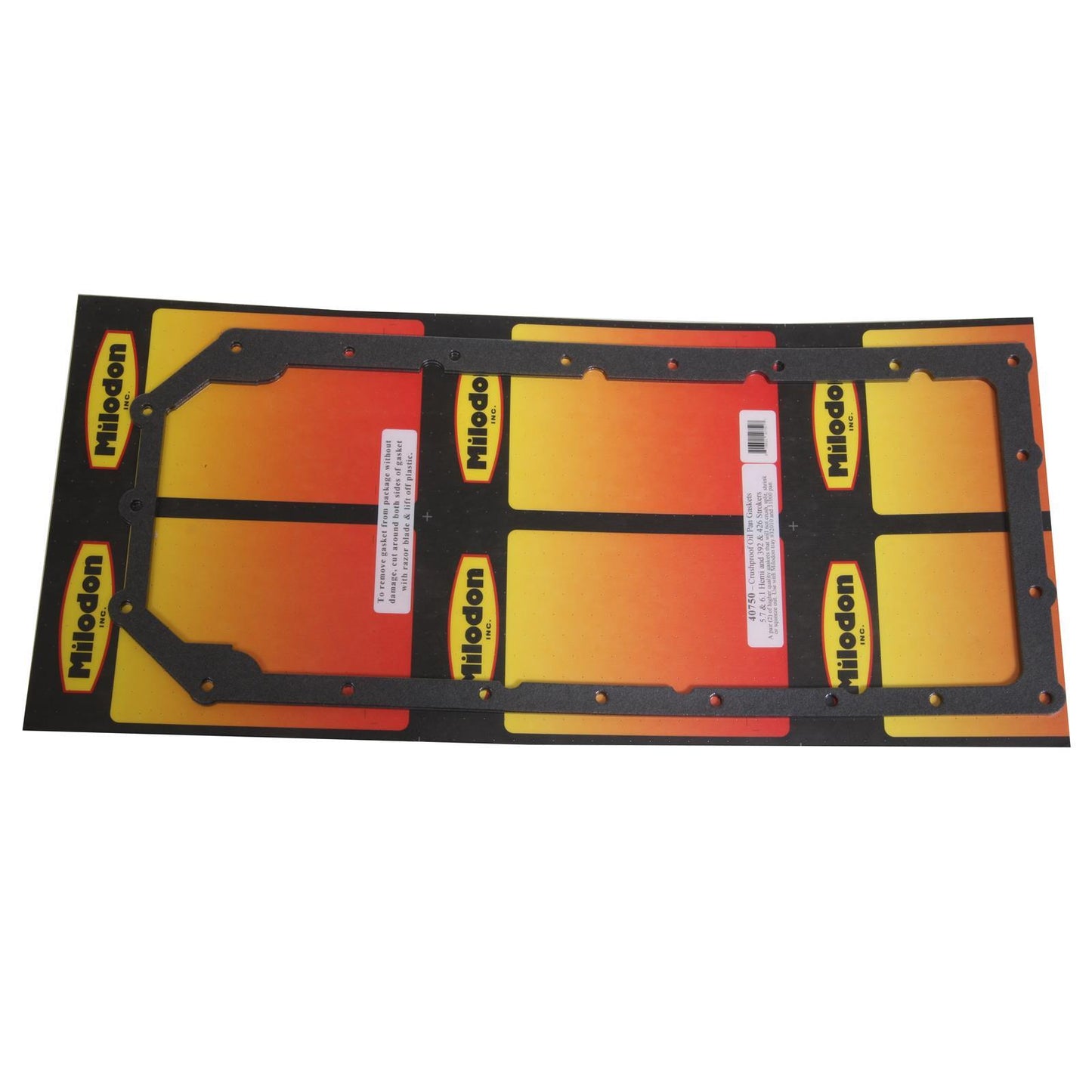 Milodon MIL40750 Dodge Hemi Chrysler CrusHProof Oil Pan Gasket