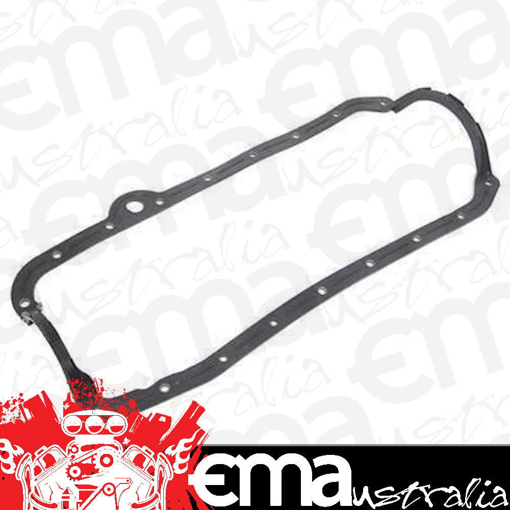 Milodon MIL41008 1 Pce Oil Pan Gasket Chev SB Stroker Dart SHP Rh Dipstick