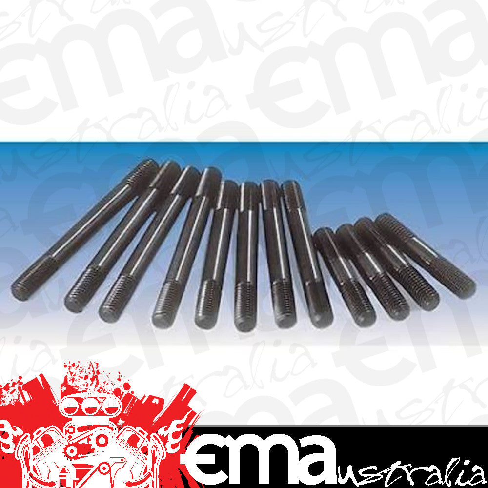 Milodon | MIL81134 | Chev Big Block 4 Bolt Main Hex w/ Cap Main Stud Kit