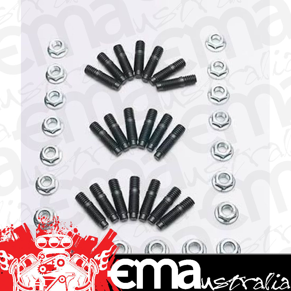 Milodon MIL81320 Ford Mopar Pontiac Hex Nut Oil Pan Stud Kit