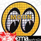 Mooneyes MNDM058 Vinyl Prismoon Eyeball Sticker 1-1/2"