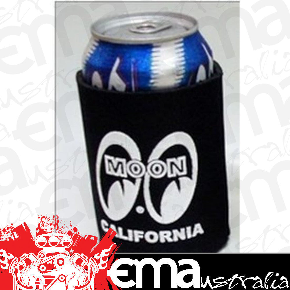 Mooneyes MNMG556BK Can Cooler Black w/ Moon Logo