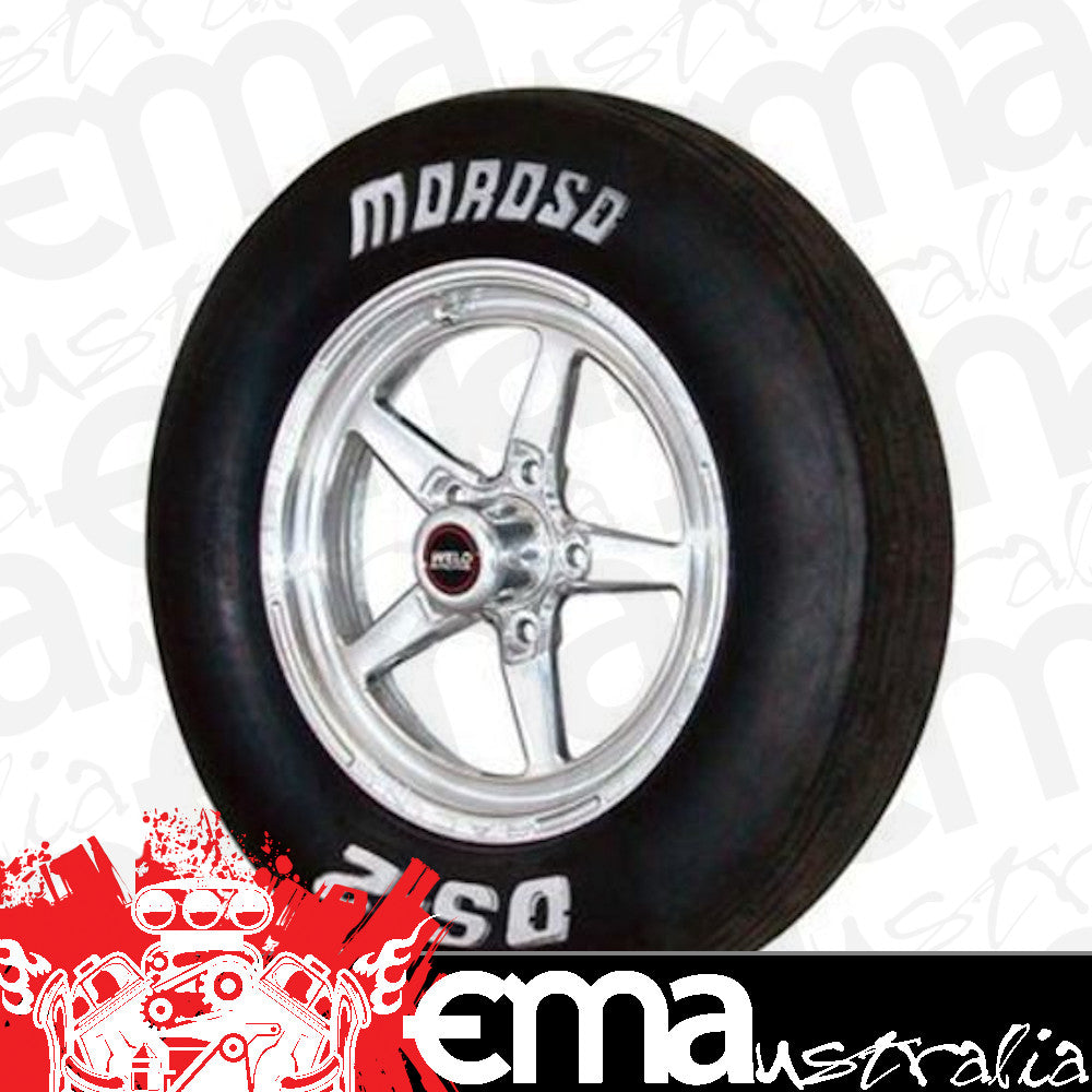 Moroso MO17028 Tyre Ds-2 Front 28 X 4.5-15 Bias-Ply Solid White Letters (each)
