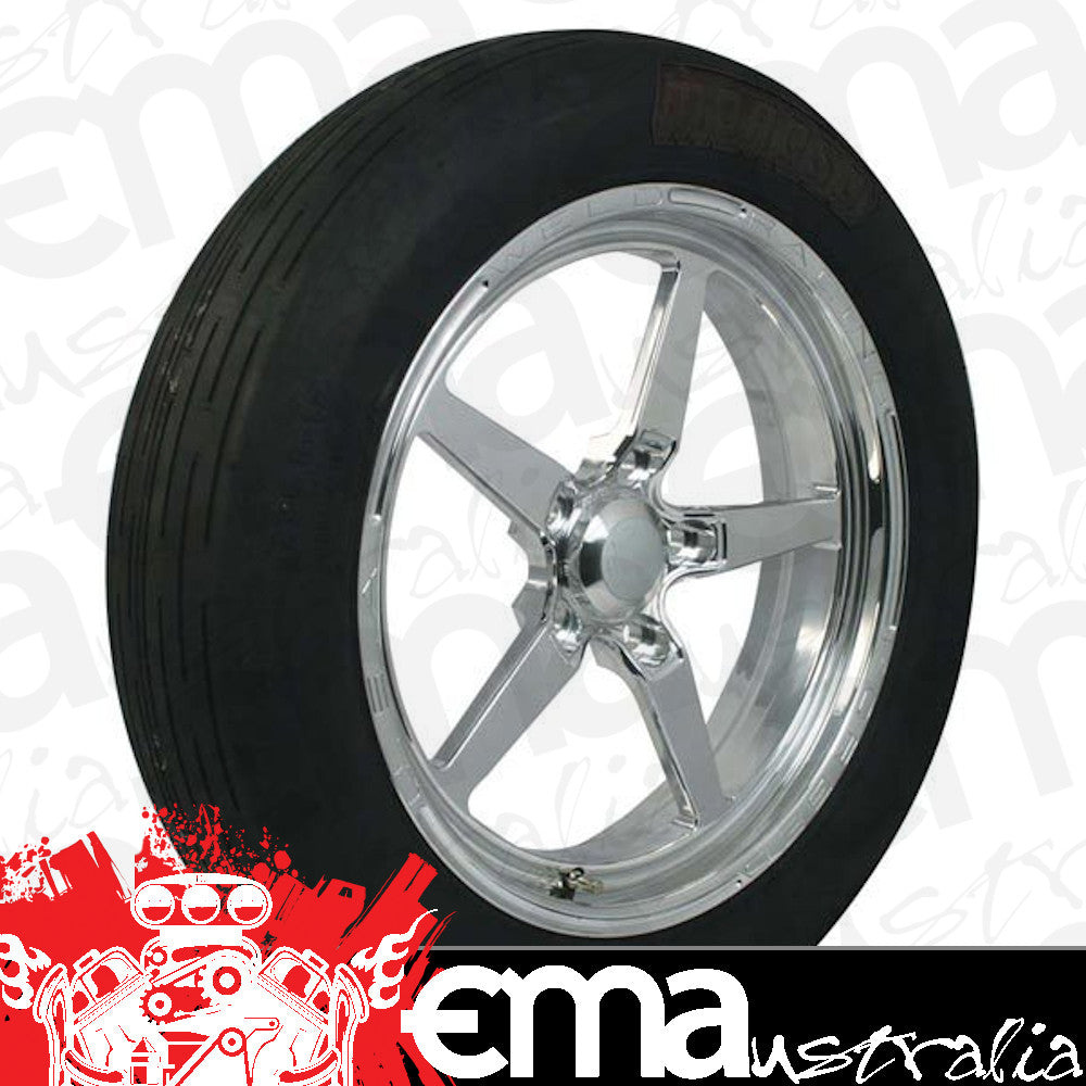 Moroso MO17029 Tyre DS-2 Front 26 X 5-17 Bias-Ply Solid White Letters (each)