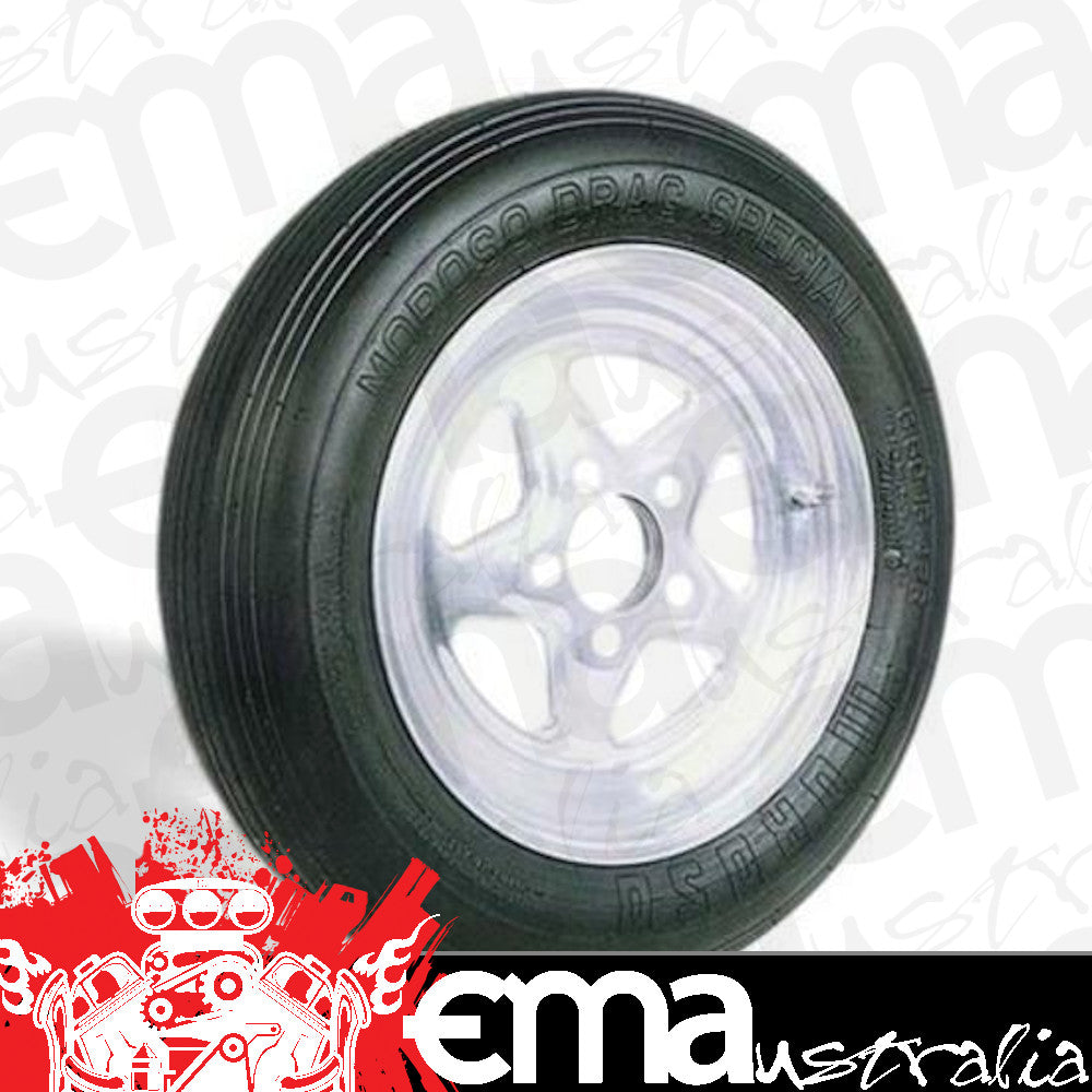 Moroso MO17600 Drag Special; Front Drag Tyres; Size 7.60-15; Recommended Rim Width 3.5-5 In.;